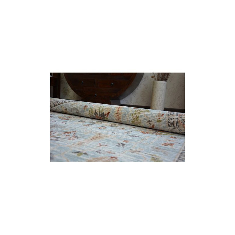 Dywan ARGENT - W7039 Kwiaty Niebieski / Krem 133x190cm Dywan ARGENT - W7039 Kwiaty Niebieski / Krem 133x190cm