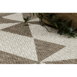 DYWAN SZNURKOWY SIZAL FLOORLUX 20489 champagne / taupe TRÓJKĄTY 80x150cm DYWAN SZNURKOWY SIZAL FLOORLUX 20489 champagne / taupe TRÓJKĄTY 80x150cm