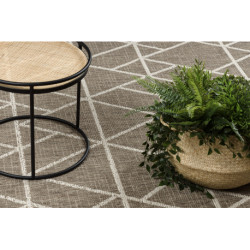 DYWAN SZNURKOWY SIZAL FLOORLUX 20508 taupe / champagne TRÓJKĄTY 80x150cm DYWAN SZNURKOWY SIZAL FLOORLUX 20508 taupe / champagne TRÓJKĄTY 80x150cm