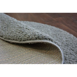 Dywan koło SHAGGY MICRO antracyt koło 100cm