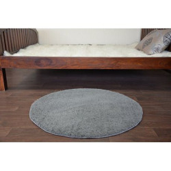 Dywan koło SHAGGY MICRO antracyt koło 100cm Dywan koło SHAGGY MICRO antracyt koło 100cm