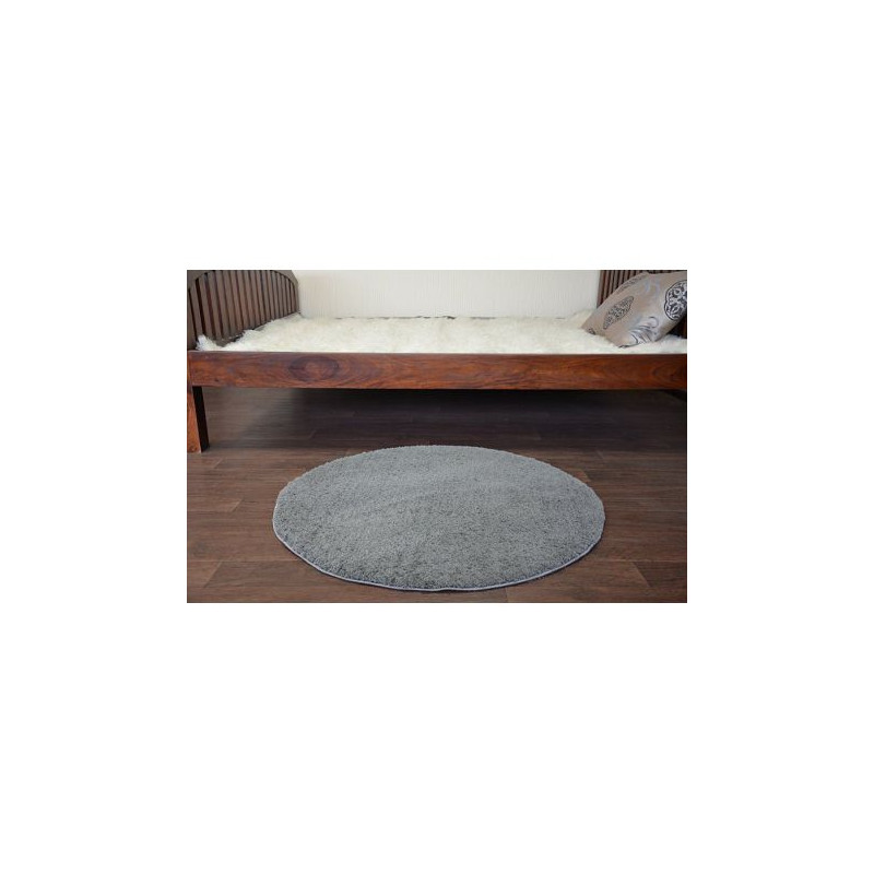 Dywan koło SHAGGY MICRO antracyt koło 100cm Dywan koło SHAGGY MICRO antracyt koło 100cm