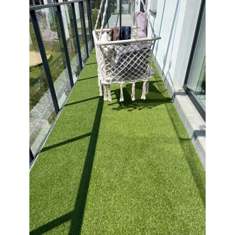 SZTUCZNA TRAWA 1650x100cm WYKŁADZINA MIĘKKA SOFT OGRÓD BOISKO BALKON TARAS