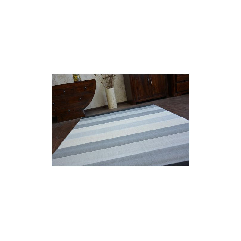 Dywan SCANDI 18247/572 - PASKI PASY szary 140x200cm Dywan SCANDI 18247/572 - PASKI PASY szary 140x200cm