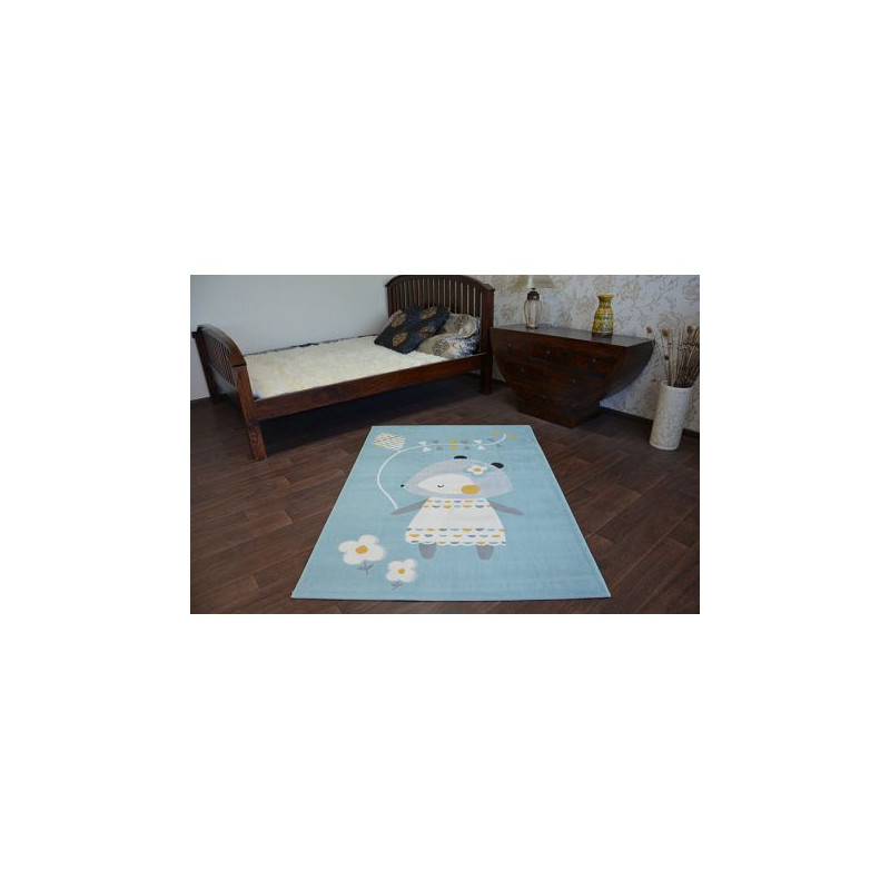 Dywan PASTEL 18403/032 - MYSZKA niebieski 120x170cm Dywan PASTEL 18403/032 - MYSZKA niebieski 120x170cm