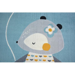 Dywan PASTEL 18403/032 - MYSZKA niebieski 120x170cm Dywan PASTEL 18403/032 - MYSZKA niebieski 120x170cm
