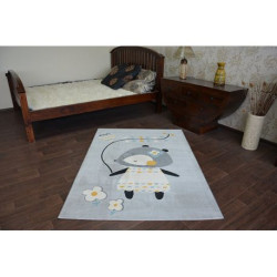 Dywan PASTEL 18403/052 - MYSZKA szary 120x170cm