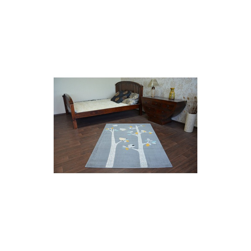 Dywan PASTEL 18405/072 - PTASZKI szary 120x170cm Dywan PASTEL 18405/072 - PTASZKI szary 120x170cm