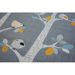 Dywan PASTEL 18405/072 - PTASZKI szary 120x170cm Dywan PASTEL 18405/072 - PTASZKI szary 120x170cm