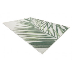 Dywan SZNURKOWY SIZAL COLOR 19434/062 Liście Zielony JUNGLE 120x170cm