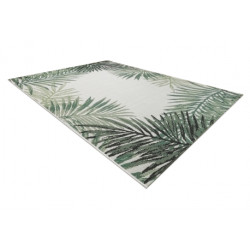 Dywan SZNURKOWY SIZAL COLOR 19435/062 Liście Zielony JUNGLE 120x170cm