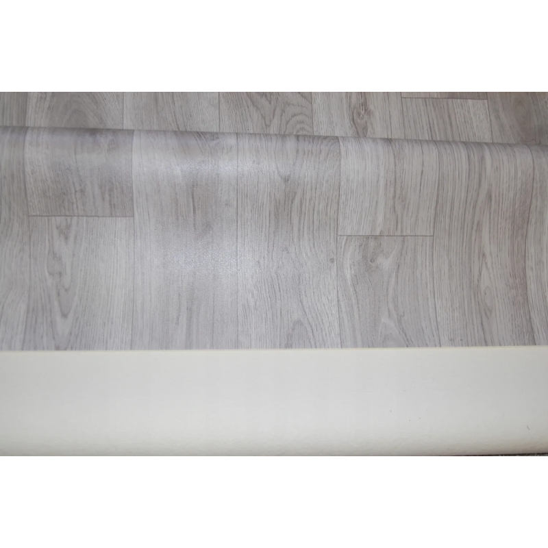 Wykładzina PCV BELINDA PIN OAK 969M 400CM SZARA DESKA PANEL MIESZKANIE