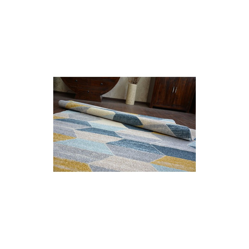 Dywan NORDIC HEKSAGON szary/niebieski G4596 240x330cm Dywan NORDIC HEKSAGON szary/niebieski G4596 240x330cm