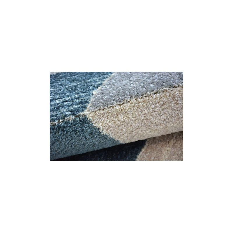 Dywan NORDIC HEKSAGON szary/niebieski G4596 240x330cm Dywan NORDIC HEKSAGON szary/niebieski G4596 240x330cm