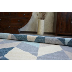 Dywan NORDIC JODEŁKA niebieski G4582 240x330cm