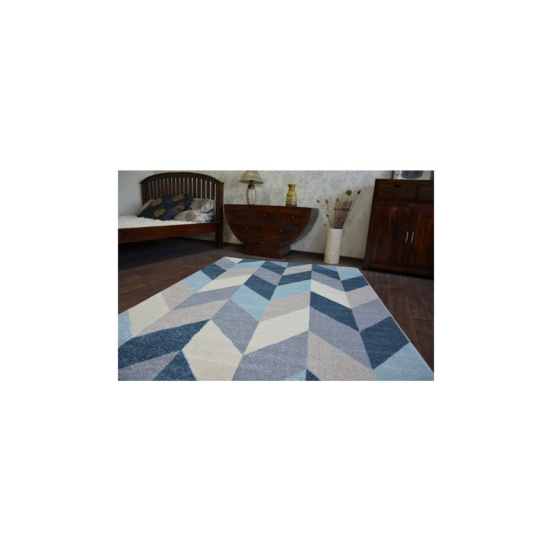Dywan NORDIC JODEŁKA niebieski G4582 240x330cm Dywan NORDIC JODEŁKA niebieski G4582 240x330cm