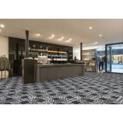 Wykładzina PCV 2m PLAZA AMADORA 990D PATCHWORK MONO NOWOCZESNY