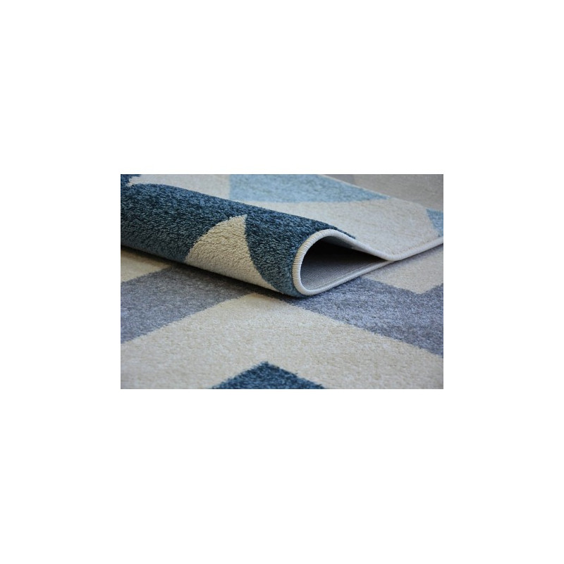 Dywan NORDIC ZYGZAK niebieski FA66 180x270cm Dywan NORDIC ZYGZAK niebieski FA66 180x270cm