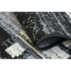 Dywan BCF BASE CHASDIS 3881 RAMKA szary/czarny 140x190cm