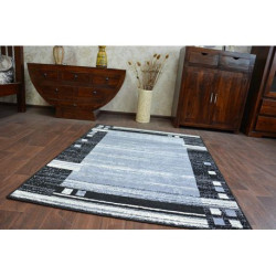 Dywan BCF BASE CHASSIS 3881 RAMKA szary/czarny 140x190cm Dywan BCF BASE CHASSIS 3881 RAMKA szary/czarny 140x190cm