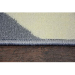 Dywan BCF BASE ZICK 3963 ZYGZAK szary 160x220cm Dywan BCF BASE ZICK 3963 ZYGZAK szary 160x220cm