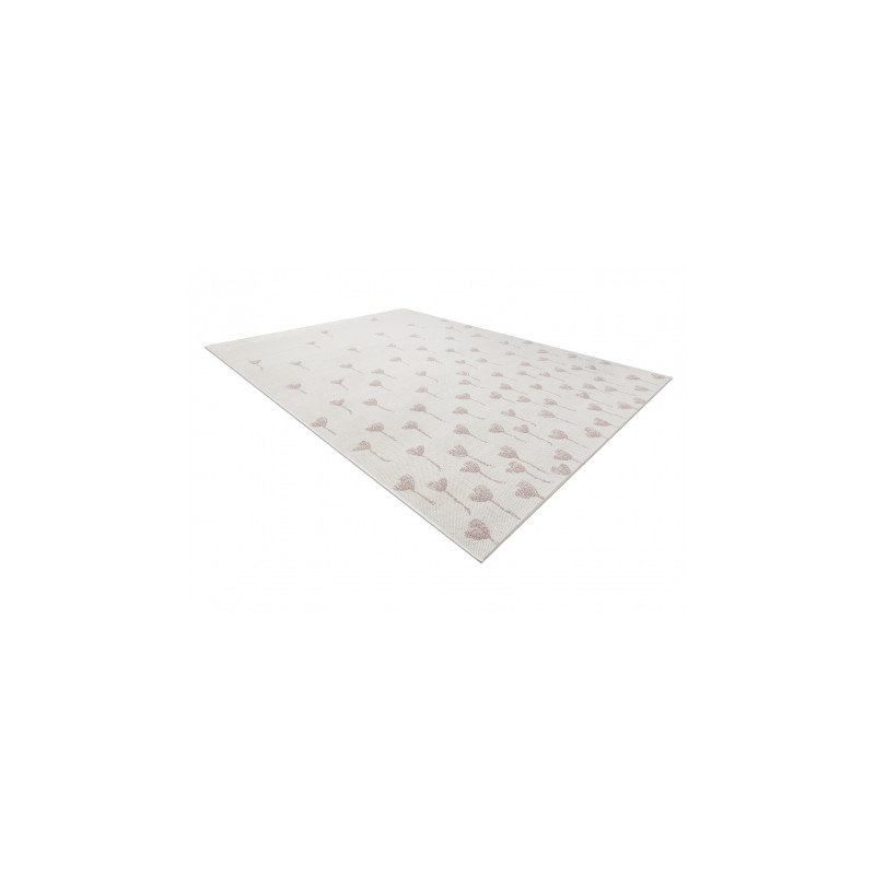 Dywan SZNURKOWY SIZAL FLAT 48779/526 Kwiatuszki krem róż 140x200cm Dywan SZNURKOWY SIZAL FLAT 48779/526 Kwiatuszki krem róż 140x200cm