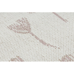 Dywan SZNURKOWY SIZAL FLAT 48779/526 Kwiatuszki krem róż 140x200cm Dywan SZNURKOWY SIZAL FLAT 48779/526 Kwiatuszki krem róż 140x200cm
