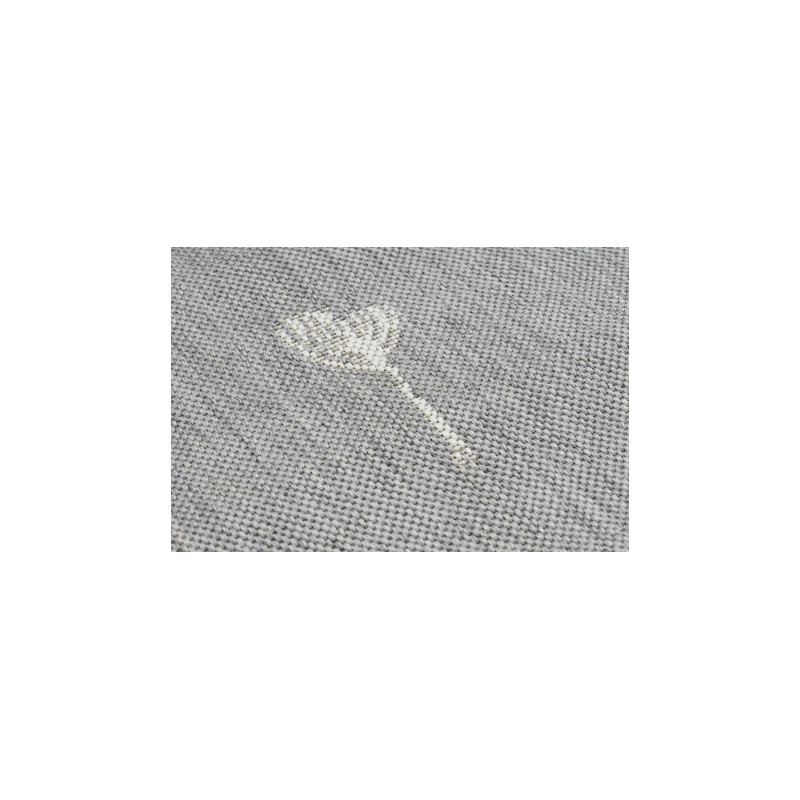 Dywan SZNURKOWY SIZAL FLAT 48779/637 Kwiatuszki szary krem 160x230cm Dywan SZNURKOWY SIZAL FLAT 48779/637 Kwiatuszki szary krem 160x230cm
