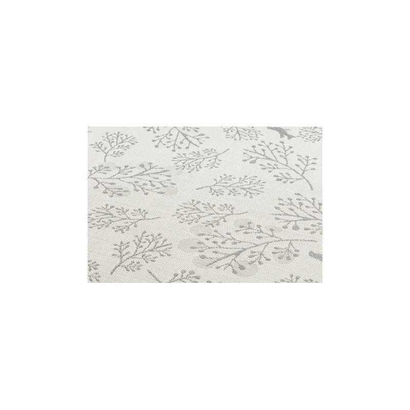 Dywan SZNURKOWY SIZAL FLAT 48774/367 Listki Ptaszki krem szary 80x150cm Dywan SZNURKOWY SIZAL FLAT 48774/367 Listki Ptaszki krem szary 80x150cm