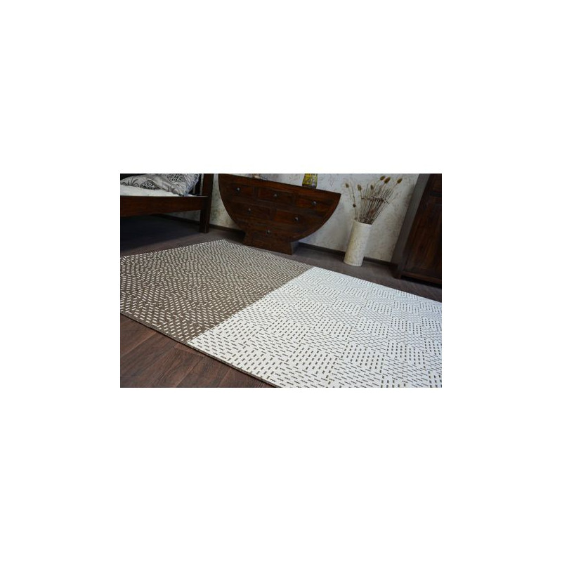 Dywan SZNURKOWY SIZAL FLAT 48722/608 Dwukolorowy krem brąz 200x290cm Dywan SZNURKOWY SIZAL FLAT 48722/608 Dwukolorowy krem brąz 200x290cm