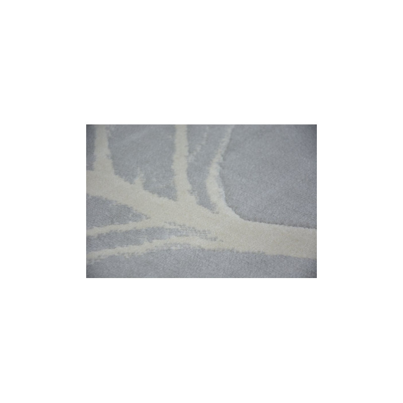 Dywan SCANDI 18281/652 - LISTKI szary krem 160x230cm Dywan SCANDI 18281/652 - LISTKI szary krem 160x230cm