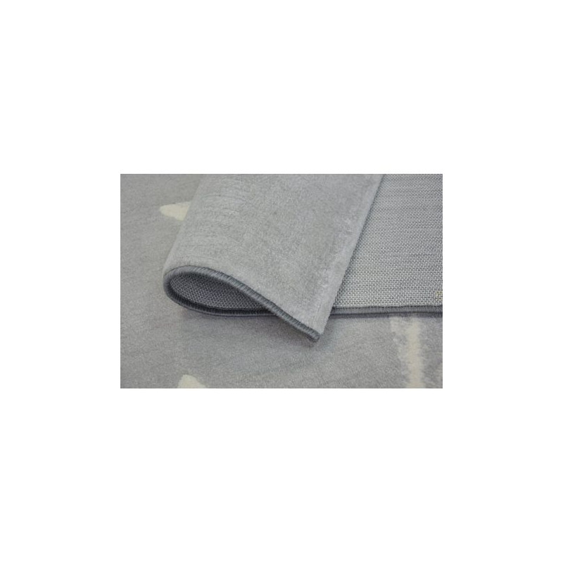 Dywan SCANDI 18281/652 - LISTKI szary krem 80x150cm Dywan SCANDI 18281/652 - LISTKI szary krem 80x150cm