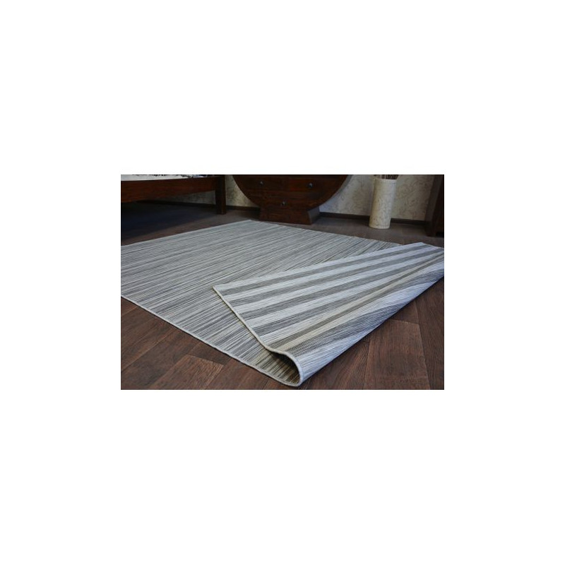 Dywan SZNURKOWY DWUSTRONNY SIZAL DOUBLE 29203/092 PASKI PASECZKI szary/czarny 80x150cm Dywan SZNURKOWY DWUSTRONNY SIZAL DOUBLE 29203/092 PASKI PASECZKI szary/czarny 80x150cm