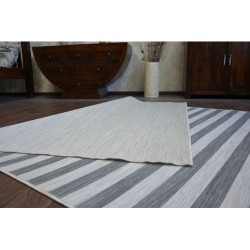 Dywan SZNURKOWY DWUSTRONNY SIZAL DOUBLE 29205/095 PASY czarny/beż / MELANŻ beż 160x230cm Dywan SZNURKOWY DWUSTRONNY SIZAL DOUBLE 29205/095 PASY czarny/beż / MELANŻ beż 160x230cm