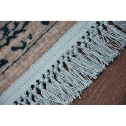 Dywan AKRYL MANYAS 193AA Szary/Niebieski frędzle 80x300cm Dywan AKRYL MANYAS 193AA Szary/Niebieski frędzle 80x300cm