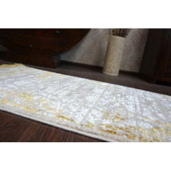 Dywan AKRYL MANYAS 193AA Brązowy/Krem frędzle 80x150cm Dywan AKRYL MANYAS 193AA Brązowy/Krem frędzle 80x150cm