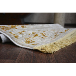 Dywan AKRYL MANYAS 193AA Brązowy/Krem frędzle 80x300cm Dywan AKRYL MANYAS 193AA Brązowy/Krem frędzle 80x300cm