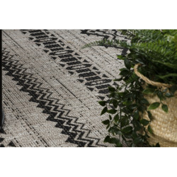 DYWAN SZNURKOWY SIZAL FLOORLUX 20510 srebrny / czarny 60x110cm DYWAN SZNURKOWY SIZAL FLOORLUX 20510 srebrny / czarny 60x110cm