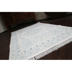 Dywan AKRYL MIRADA 5409 Niebieski ( Mavi ) Frędzle 100x300cm Dywan AKRYL MIRADA 5409 Niebieski ( Mavi ) Frędzle 100x300cm