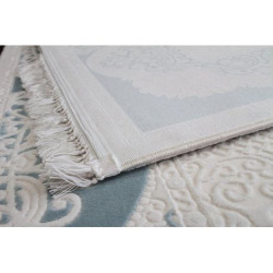 Dywan AKRYL MIRADA 5416 Niebieski ( Mavi ) Frędzle 80x300cm Dywan AKRYL MIRADA 5416 Niebieski ( Mavi ) Frędzle 80x300cm
