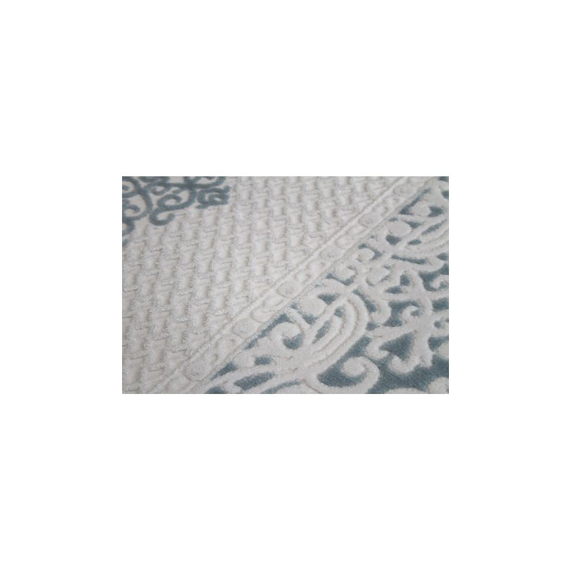 Dywan AKRYL MIRADA 5416 Niebieski ( Mavi ) Frędzle 80x300cm Dywan AKRYL MIRADA 5416 Niebieski ( Mavi ) Frędzle 80x300cm