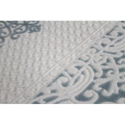 Dywan AKRYL MIRADA 5416 Niebieski ( Mavi ) Frędzle 100x300cm Dywan AKRYL MIRADA 5416 Niebieski ( Mavi ) Frędzle 100x300cm