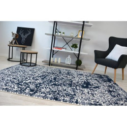 Dywan SENSE Micro 81260 - Vintage biały/niebieski 160x230cm Dywan SENSE Micro 81260 - Vintage biały/niebieski 160x230cm