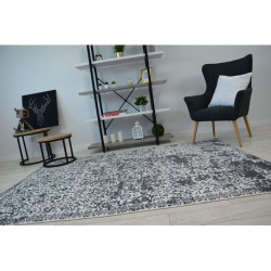 Dywan SENSE Micro 81260 Vintage biały/antracyt 200x290cm Dywan SENSE Micro 81260 Vintage biały/antracyt 200x290cm