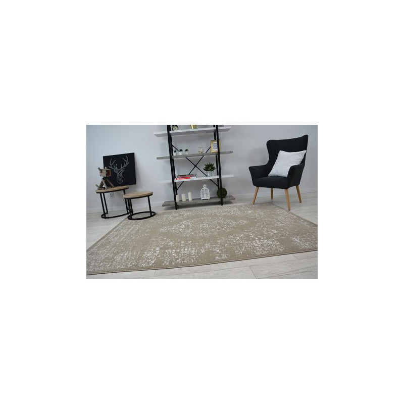 Dywan SENSE Micro 81261 Vintage beż/biały 160x230cm Dywan SENSE Micro 81261 Vintage beż/biały 160x230cm