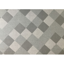 Wykładzina PCV 2m Actual Plus Ice Diamond Szary Imitacja Płytek Gresowych