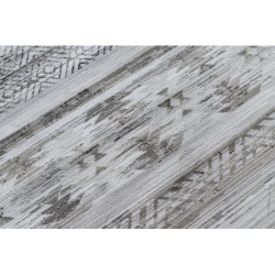 Dywan NOBIS 84245 srebrny - ZYGZAK 185x275cm Dywan NOBIS 84245 srebrny - ZYGZAK 185x275cm