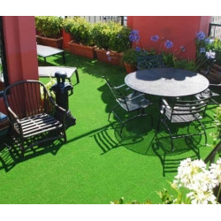 SZTUCZNA TRAWA ZIELONA WYKŁADZINA PRETTY Z ROLKI 1750x200cm OGRÓD BALKON
