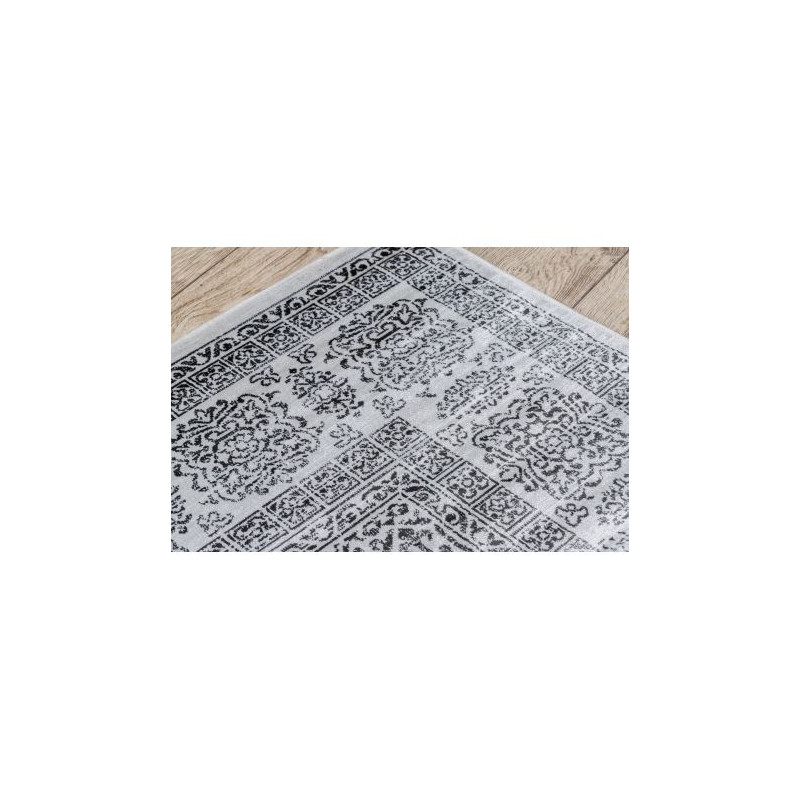 Dywan NOBIS 84302 srebrny/antracyt - Ramka 160x230cm Dywan NOBIS 84302 srebrny/antracyt - Ramka 160x230cm