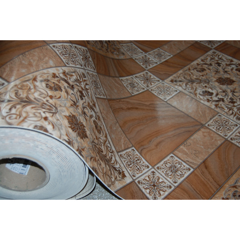 Wykładzina PCV Linoleum Venezia Nowoczesna Płytka Kuchnia Korytarz 200cm